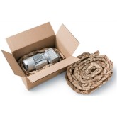 Storopack 530511 PAPERplus Track 2 ply Fanfold Paper - 40#/40# Kraft Paper, 900 foot roll